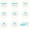 imageSimple Joys by Carters unisexbaby 4pack Fleece PantsBrownDark GreyLight Grey Bear PrintNavy