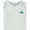 imageSimple Joys by Carters unisexbaby 6piece Bodysuits Short and Long Sleeve and Pants SetGrey HeatherWhite Animal PrintAvocadosStripeText Print