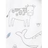 imageSimple Joys by Carters unisexbaby 6piece Bodysuits Short and Long Sleeve and Pants SetGrey HeatherWhite Animal PrintAvocadosStripeText Print