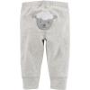imageSimple Joys by Carters unisexbaby 6piece Bodysuits Short and Long Sleeve and Pants SetGreyMint GreenElephantLamb