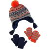 imageSimple Joys by Carters Baby Hat and Mitten SetFair IsleStripe