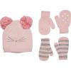 Grey Stripe/Pink/Hearts