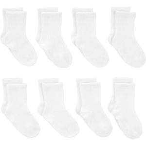 imageSimple Joys by Carters Baby Girls 8Pack Chenille SocksWhite