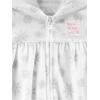 imageSimple Joys by Carters girls 2pack Fleece Hooded Jumpsuits