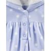 imageSimple Joys by Carters girls 2pack Fleece Hooded Jumpsuits