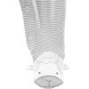 imageSimple Joys by Carters Baby Neutral 2Pack Cotton Footed Sleep and PlayLight Grey Mini StripeWhite Elephant