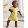 imageSimple Joys by Carters Baby 3Pack Snapup RompersDinosaurRhinoShark