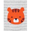 imageSimple Joys by Carters Baby 3Pack Snapup RompersMini StripeStripeWhale