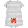 imageSimple Joys by Carters Baby 3Pack Snapup RompersMini StripeStripeWhale