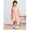 imageSimple Joys by Carters Baby Girls ShortSleeve and Sleeveless Dress Sets Pack of 2Dusty Blue FloralPink