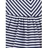 imageSimple Joys by Carters Baby Girls ShortSleeve and Sleeveless Dress Sets Pack of 2Navy StripeRed Poppy Print