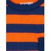 imageSimple Joys by Carters Baby Boys 6Pack ShortSleeve BodysuitColor BlockRugby Stripe