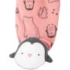 imageSimple Joys by Carters Baby Girls Cotton and Fleece Footed Sleep and Play Pack of 2Blue FoxPeach Animal
