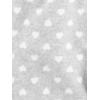 imageSimple Joys by Carters Baby Girls Cotton and Fleece Footed Sleep and Play Pack of 2Grey HeartsLavender Floral