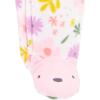 imageSimple Joys by Carters Baby Girls Cotton and Fleece Footed Sleep and Play Pack of 2Purple LlamaWhite Floral