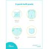 imageSimple Joys by Carters BabyBoys 2Pack Twill PantsNavyGrey
