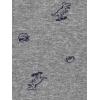 imageSimple Joys by Carters Boys 3Pack Long Sleeve ShirtsGrey DinosaurWhiteYellow Stripe