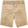 imageSimple Joys by Carters Boys Flat Front Shorts Pack of 2Light Khaki BrownNavy