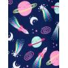 imageSimple Joys by Carters Kids 3Pack Snug Fit Footless Cotton PajamasNavy SpaceWhite DinosaurYellow Dots