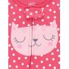 imageSimple Joys by Carters Kids 3Pack Snug Fit Footless Cotton PajamasSweetsFloralKitty