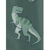 imageSimple Joys by Carters Toddlers and Baby Boys LooseFit Flame Resistant Fleece Footed Pajamas Pack of 3Dino Zoo Print