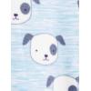 imageSimple Joys by Carters babyboys 2pack Fleece Footed Sleep and PlayBaby and Toddler SleepersLight Blue DogsWhite Stripe