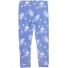imageSimple Joys by Carters babygirls 4piece Pajama Set Cotton Top ampamp Fleece BottomBlue