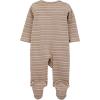 imageSimple Joys by Carters unisexbaby 2way Zip Thermal Footed Sleep and Play Pack of 2Brown Farm