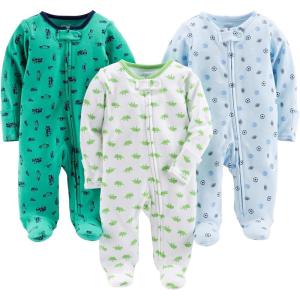 imageSimple Joys by Carters 3pack Sleep and PlayCarsDinosaurSports Pack