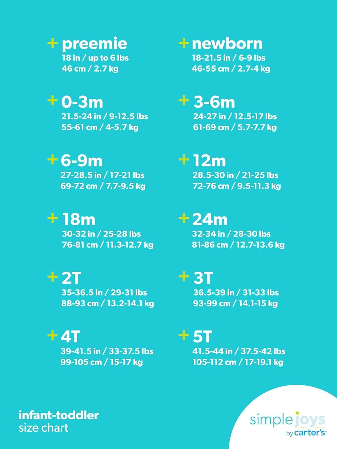 imageSimple Joys by Carters Baby and Toddler Girls 3 Pack Loose Fit Polyester Jersey Footed PajamasFloral Cherry