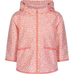 imageSimple Joys by Carters Baby Girls Rain Jacket Raincoat WaterResistant Hooded Rain Slicker for 2T8 yearsPink Hearts